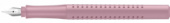 Ручка перьевая "Grip 2010", синяя, 0,75мм, дымчато-розовый корпус sela